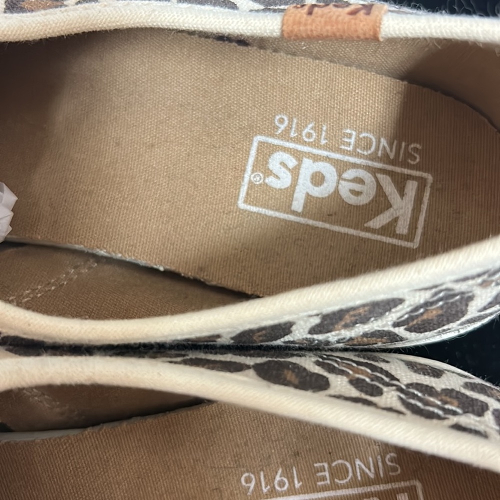 Women’s leopard Keds. Size 7 1/2 - Picture 3 of 6